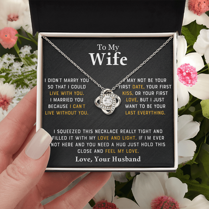 To My Wife  - I Didn't Marry You - Love Your Husband -  PRICE INCLUDES  FREE SHIPPING