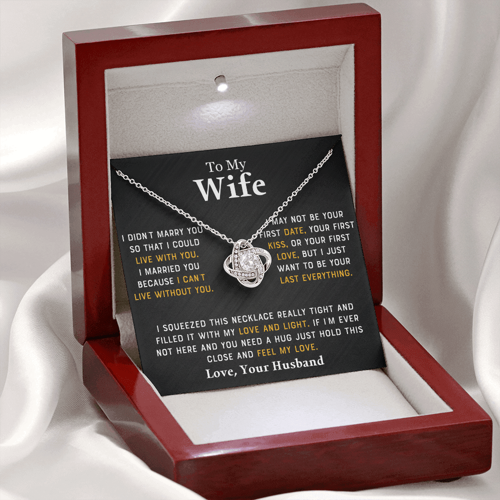To My Wife  - I Didn't Marry You - Love Your Husband -  PRICE INCLUDES  FREE SHIPPING