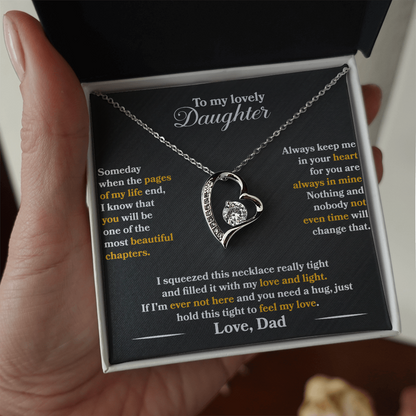 To My Lovely Daughter  - Someday When The Pages Of My Life End -  Love   Dad  - PRICE   INCLUDES   FREE   SHIPPING