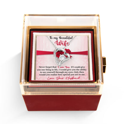 To My Beautiful Wife - Never Forget - I Love You - Love Your Husband