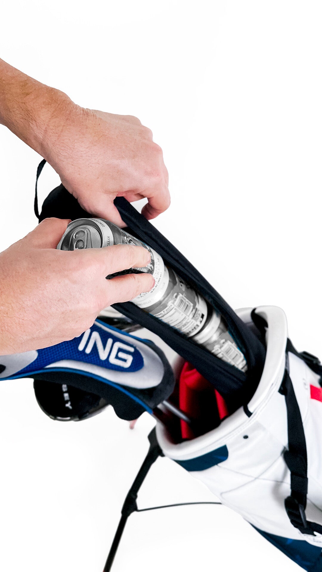 Personalized Golf Can Cooler Bag