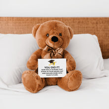 Load image into Gallery viewer, Weird Hat Graduation Teddy Bear with Message Card -PRICE INCLUDES FREE SHIPPING