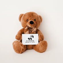 Load image into Gallery viewer, So Stinkin Proud Of You Teddy Bear with Message Card -PRICE INCLUDES FREE SHIPPING