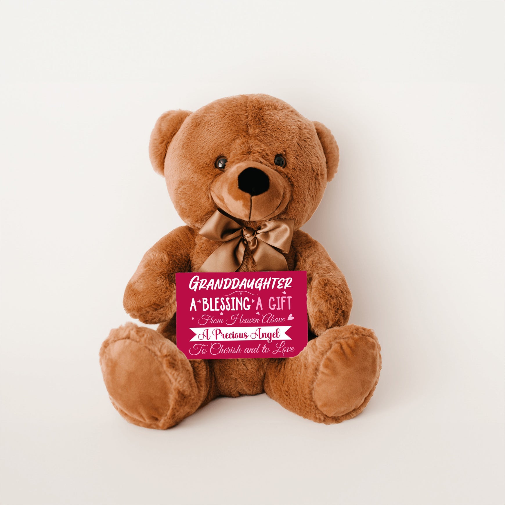 Granddaughter a Blessing Teddy Bear with Message Card, PRICE INCLUDES FREE SHIPPING