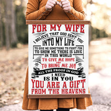 Load image into Gallery viewer, To My Wife - You Are A Gift From The Heavens - PRICE INCLUDES FREE SHIPPING