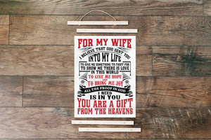 To My Wife - You Are A Gift From The Heavens - PRICE INCLUDES FREE SHIPPING