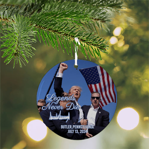 [Pre Christmas Sale] - Legends Never Die - Ornament