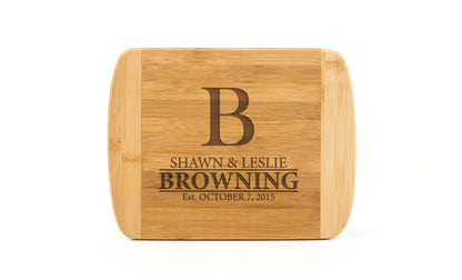 Personalized Cutting Board - 9"x11"