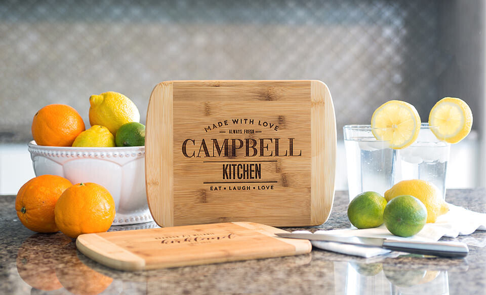 Personalized Cutting Board - 9"x11"