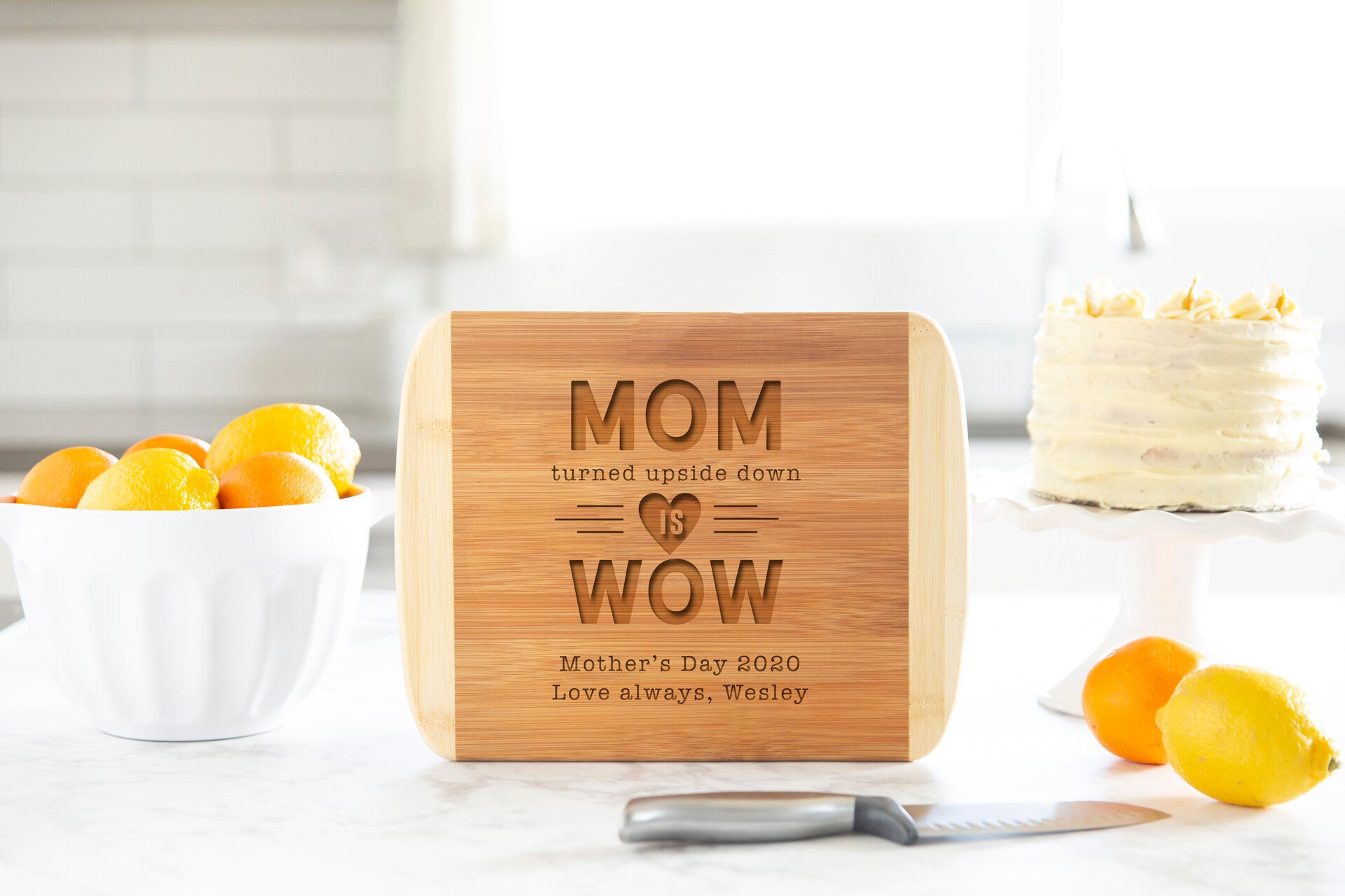 Personalized Cutting Board - 9"x11"