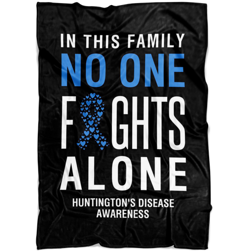 Huntington's Disease Awareness Blanket