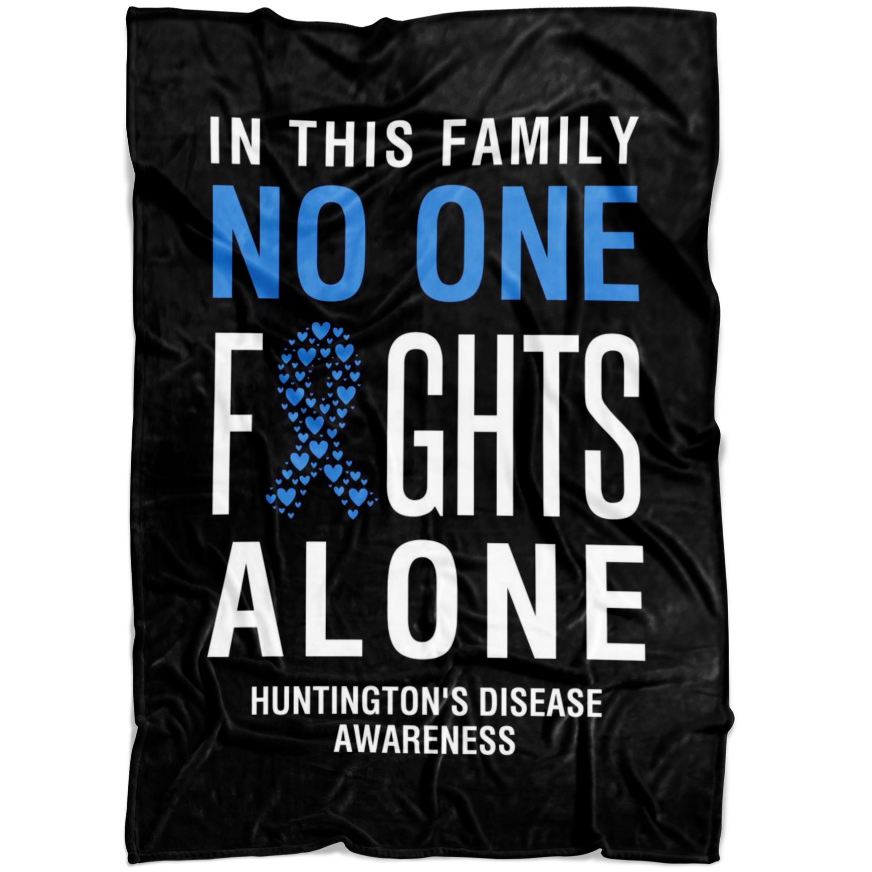 Huntington's Disease Awareness Blanket