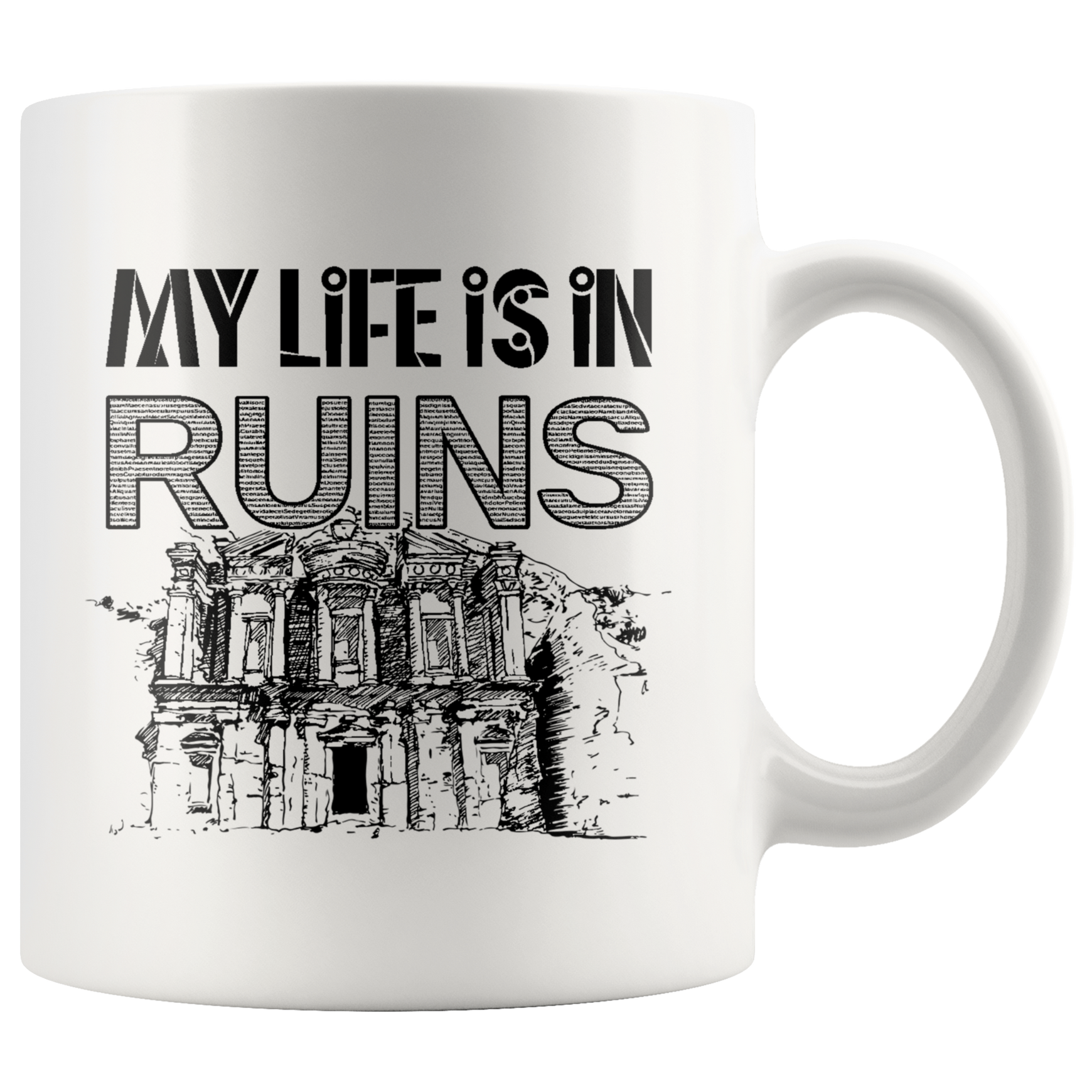 My Life Is In Ruins Mug