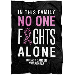 Breast Cancer Awareness Blanket