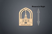 Load image into Gallery viewer, Jordan River Temple Christmas Ornament