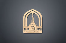 Load image into Gallery viewer, Sacramento Temple Christmas Ornament