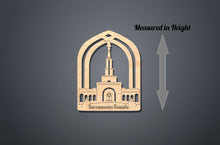 Load image into Gallery viewer, Sacramento Temple Christmas Ornament