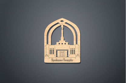 Spokane Temple Ornament