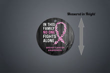 Load image into Gallery viewer, Breast Cancer Awareness Christmas Ornament
