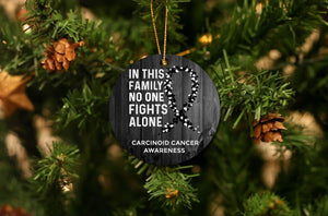 Carcinoid Cancer Awareness Christmas Ornament