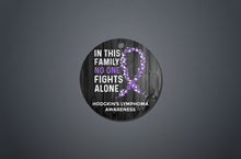Load image into Gallery viewer, Hodgkin&#39;s Lymphoma Awareness Christmas Ornament