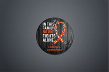 Load image into Gallery viewer, Leukemia Awareness Christmas Ornament