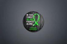 Load image into Gallery viewer, Lymphoma Awareness Christmas Ornament