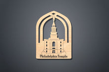 Load image into Gallery viewer, Philadelphia Temple Christmas Ornament