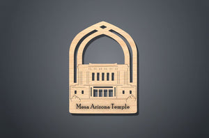 Mesa Arizona Temple Christmas Ornament