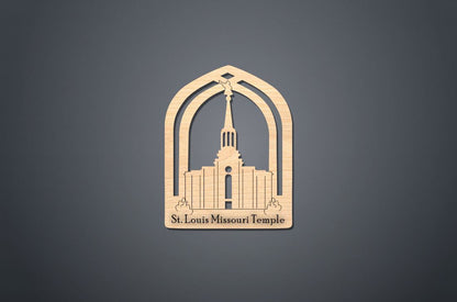 St. Louis Missouri Temple Ornament