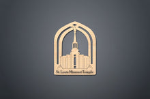 Load image into Gallery viewer, St. Louis Missouri Temple Christmas Ornament