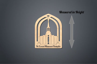St. Louis Missouri Temple Ornament