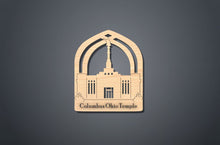 Load image into Gallery viewer, Columbus Ohio Temple Christmas Ornament