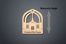 Load image into Gallery viewer, Columbus Ohio Temple Christmas Ornament