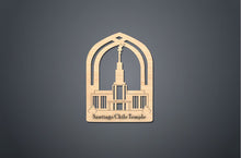 Load image into Gallery viewer, Santiago Chile Temple Christmas Ornament