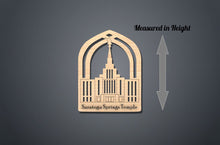 Load image into Gallery viewer, Saratoga Springs Temple Christmas Ornament