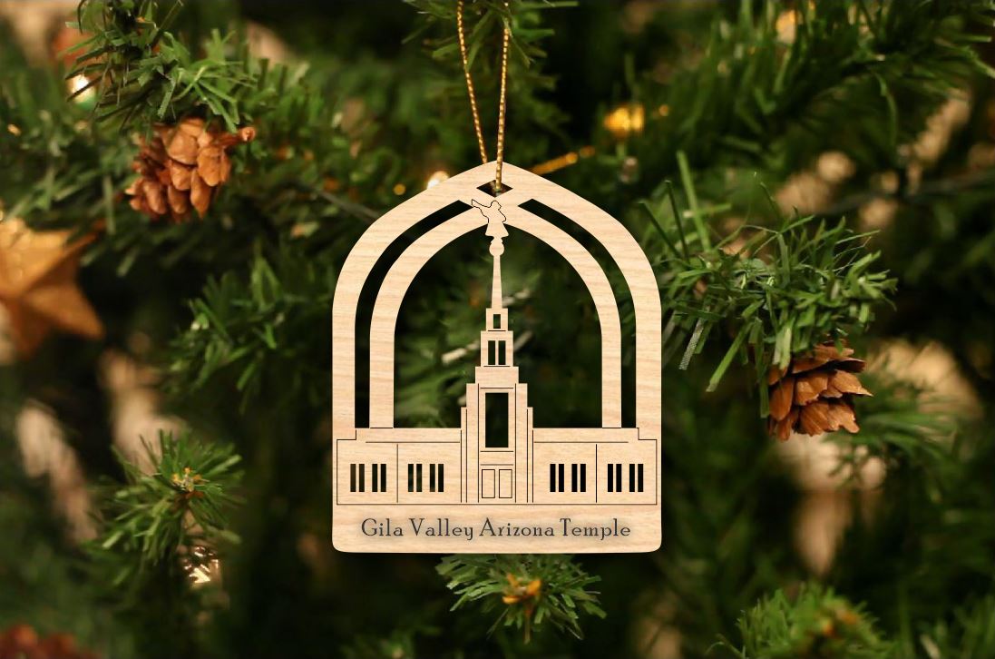 Gila Valley Arizona Temple Ornament
