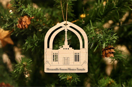 Hermosillo Sonora Mexico Temple Christmas Ornament