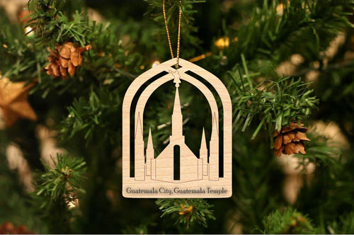 Guatemala City, Guatemala Temple Christmas Ornament