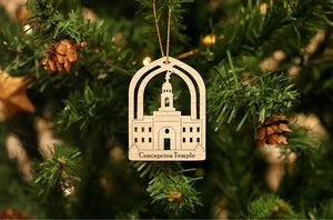 Concepcion Temple Christmas Ornament
