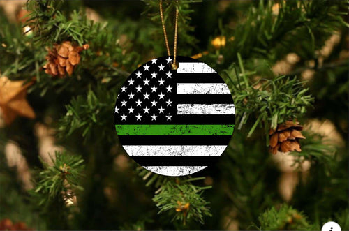Border Patrol Christmas Ornament