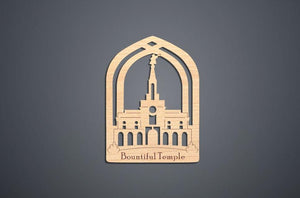 Bountiful Temple Christmas Ornament