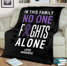 Load image into Gallery viewer, Lupus Awareness Blanket