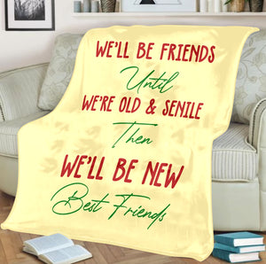Senile Friends Blanket
