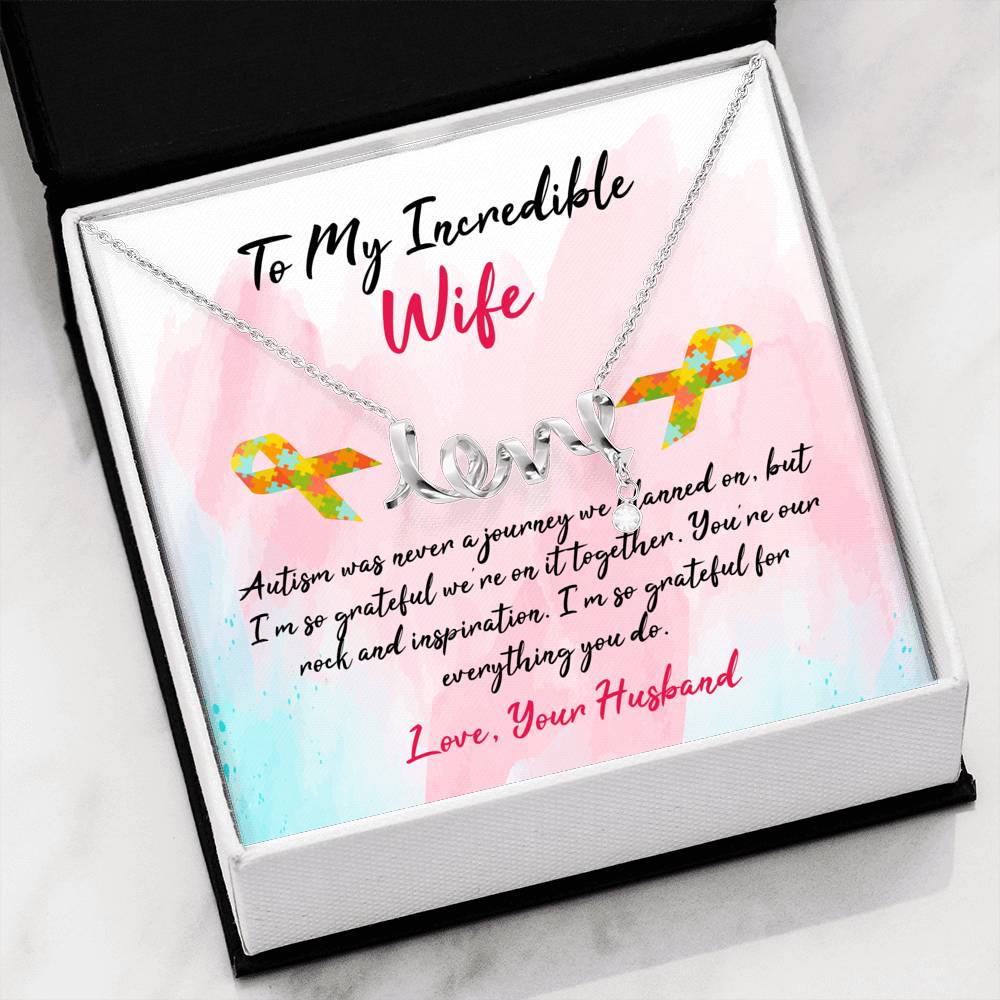 Autism Love Necklace