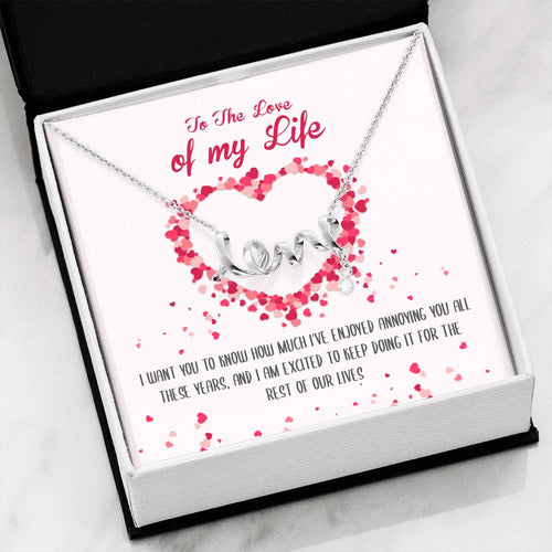 Love of My Life Love Necklace