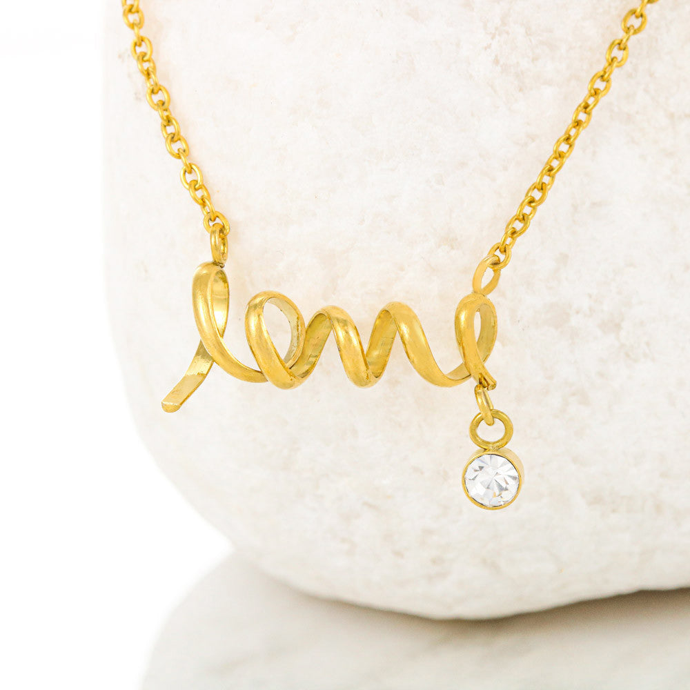 Fire Wife Love Necklace