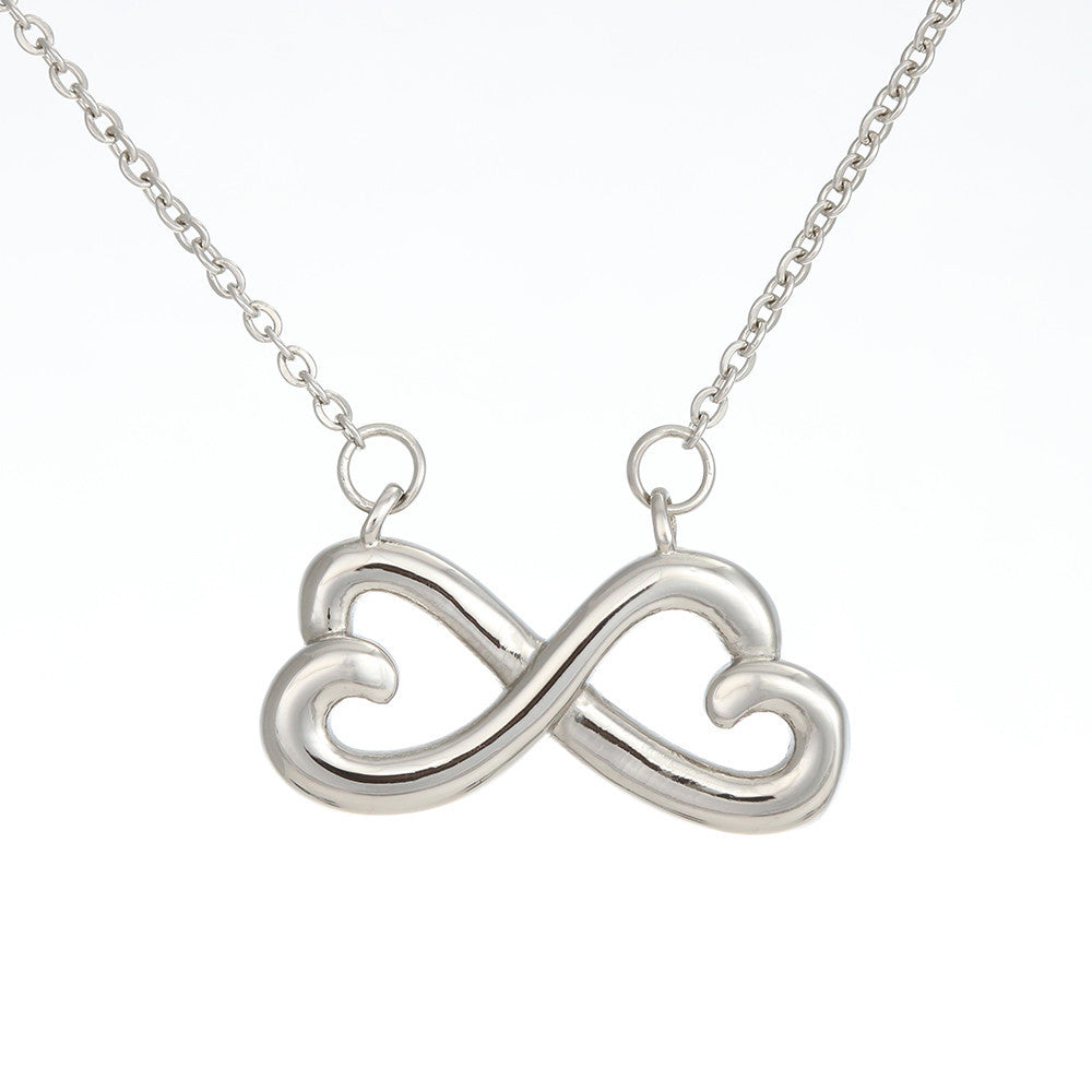 Walk Through Fire Infinity Heart Necklace