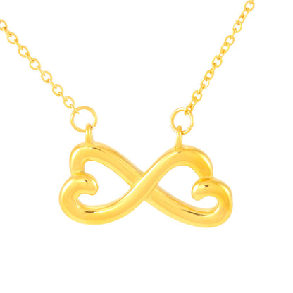 Perfect Christmas Infinity Heart Necklace