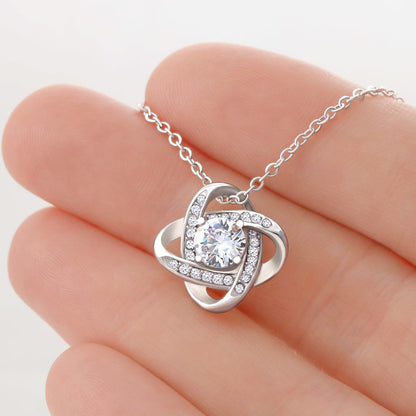 Unbiological Sister Knot Necklace